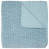 Velvet Light Indigo Quilt by John Robshaw