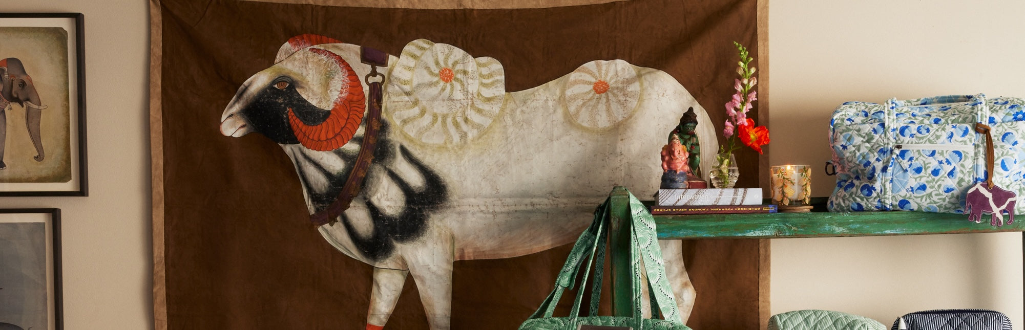 Hand Painted Tapestries