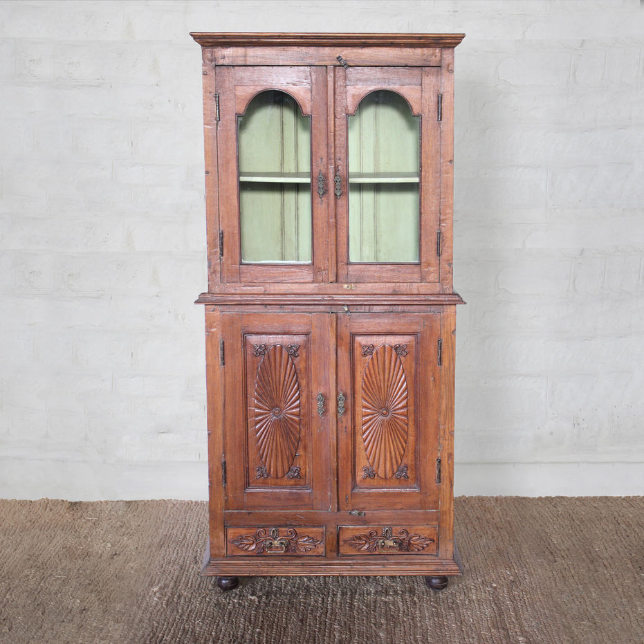 Sunehri Teak Cabinet