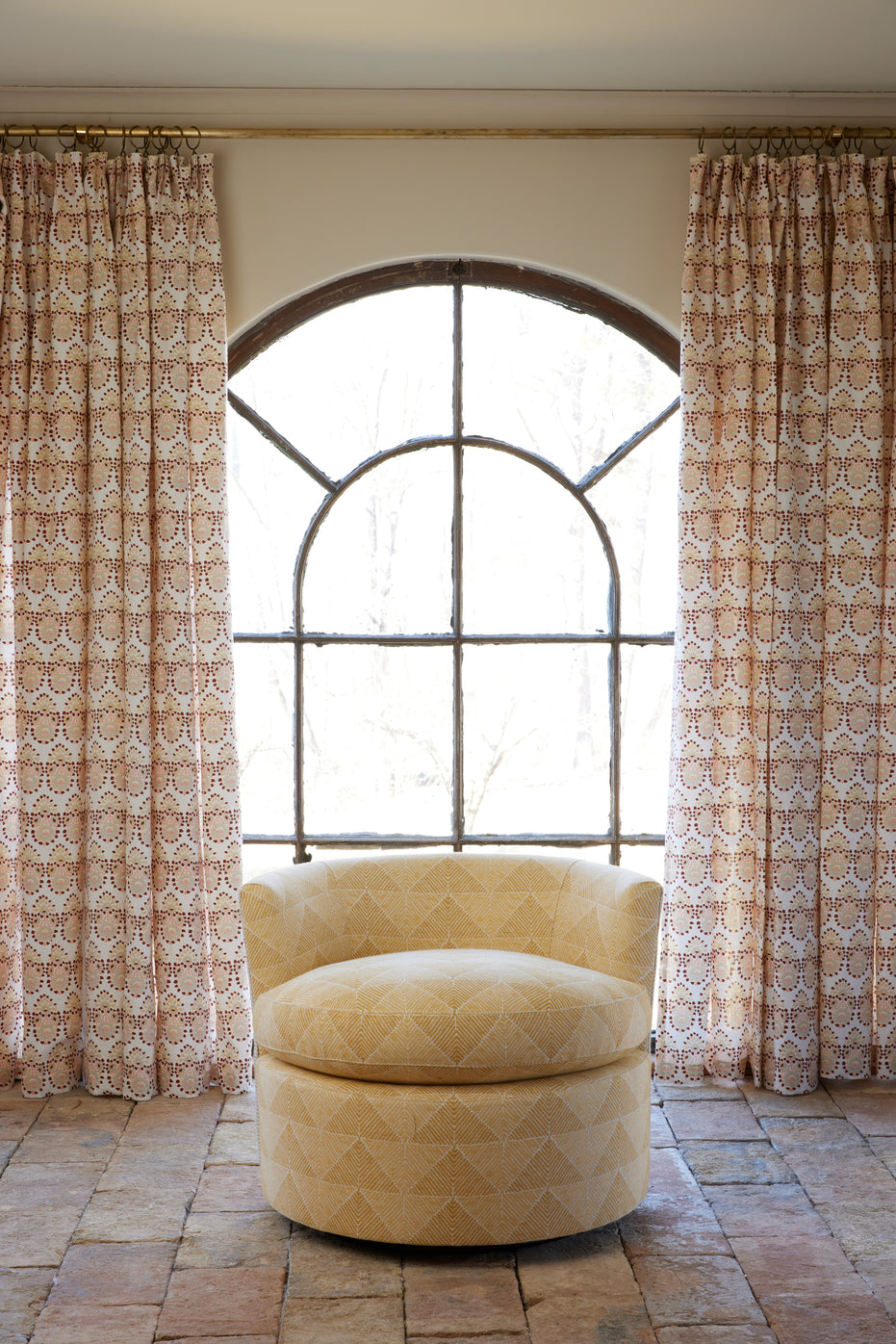 Farzu Marigold Performance Fabric