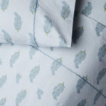 Nirvi Light Indigo Organic Sheets by John Robshaw