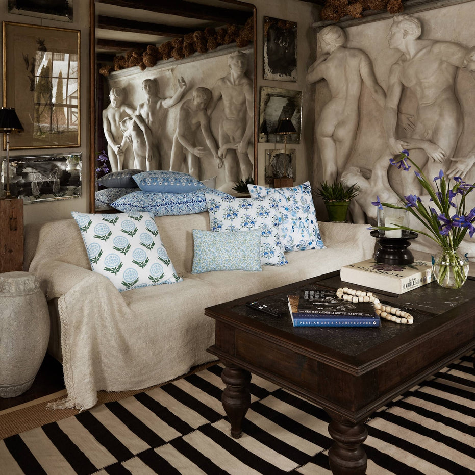 Amaya Light Indigo Pillow