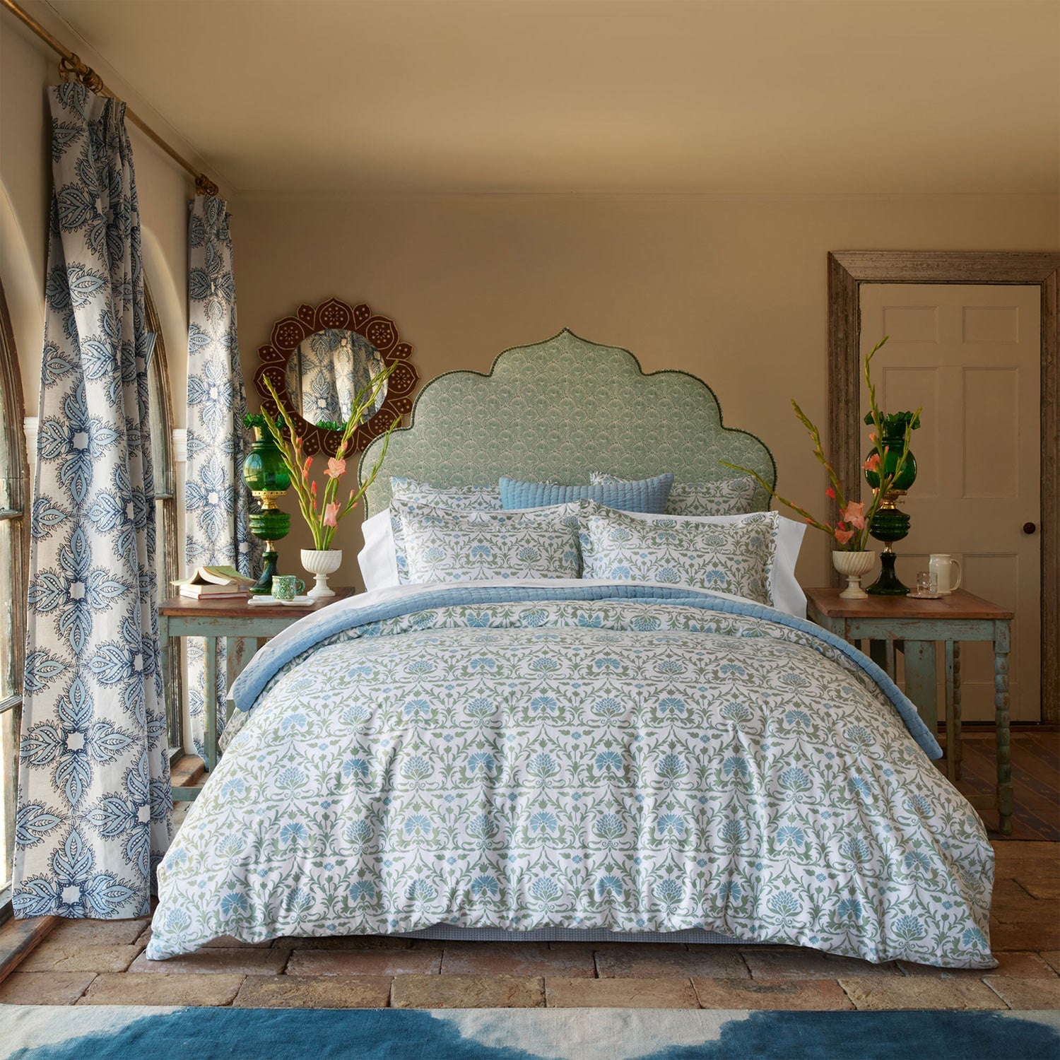 Velvet Light Indigo Quilt