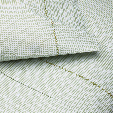 Cinde Sage Organic Sheet Set by John Robshaw