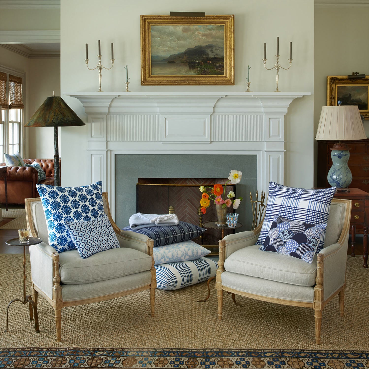 Keshav Indigo Decorative Pillow