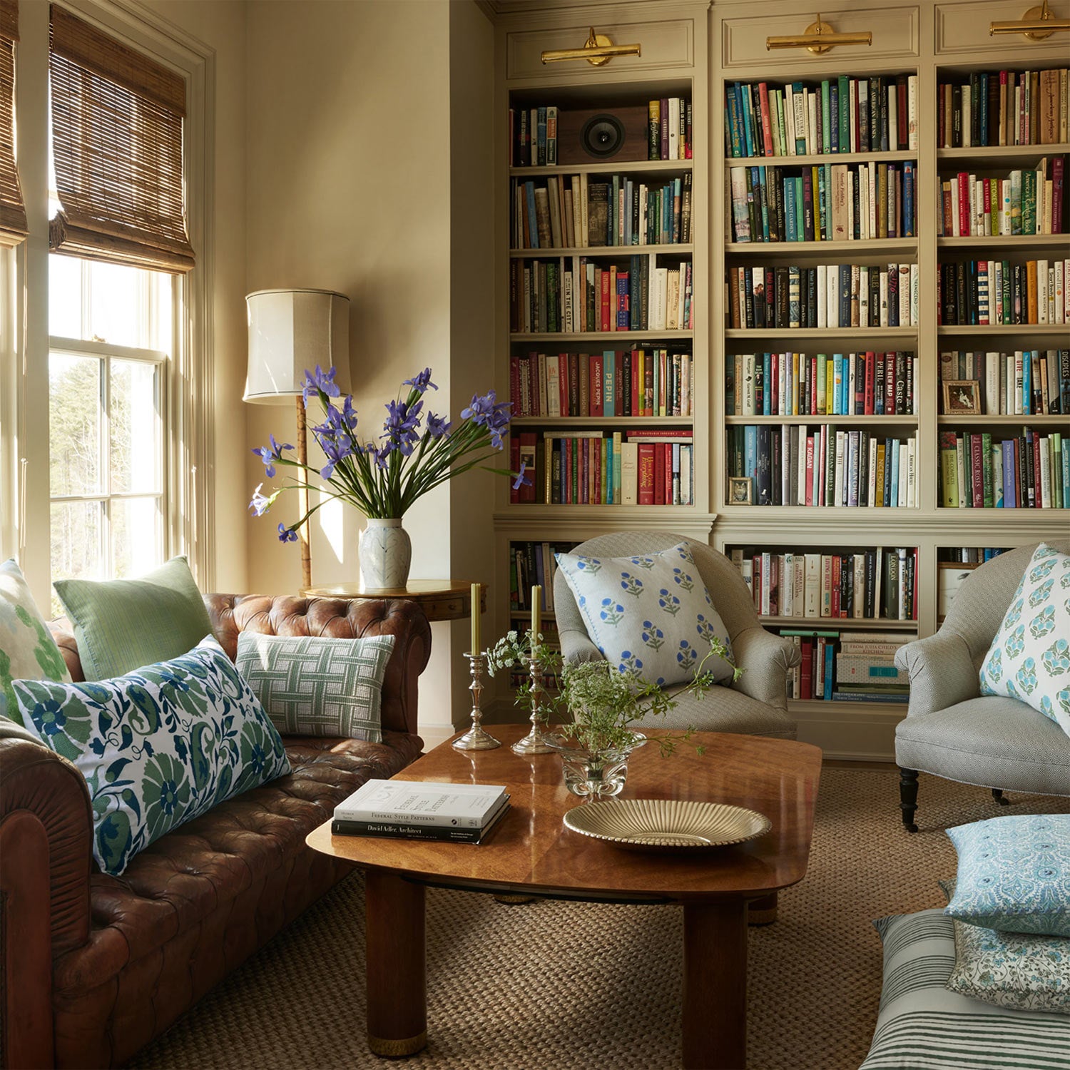 Lucy Azure Decorative Pillow