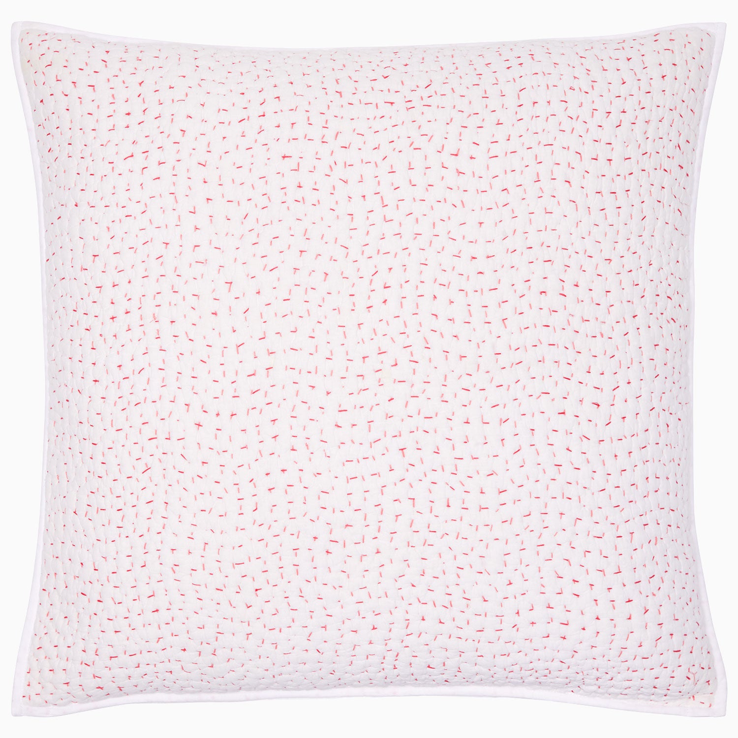 Organic Hand Stitched Lotus Sham