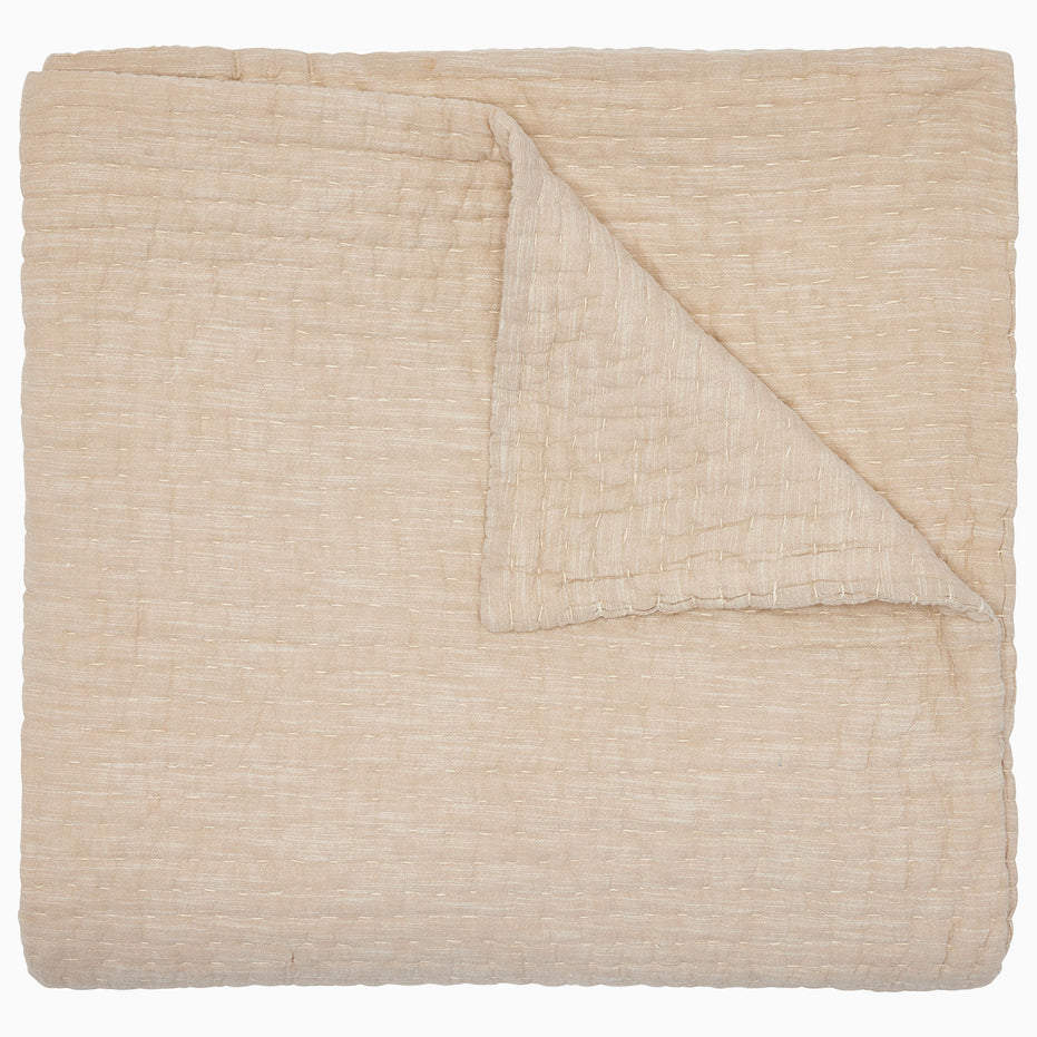 Vivada Sand Woven Quilt