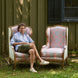 Maansi Antique and Sage Chair