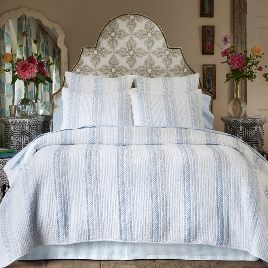 Rimi Light Indigo Organic Quilt