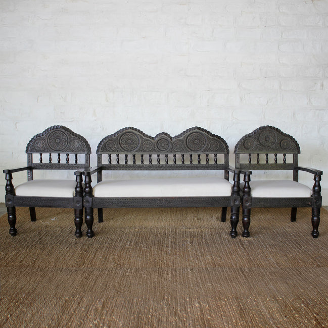Himavat Teak Seating Set by John Robshaw