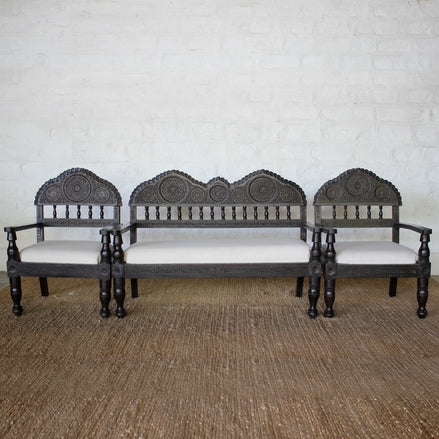 Himavat Teak Seating Set by John Robshaw