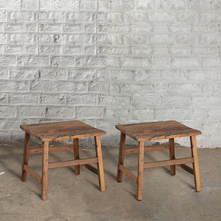 Teak Side Table 7 by John Robshaw
