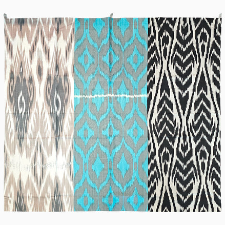 Tashkent Winter Day Medium Ikat Tapestry by John Robshaw