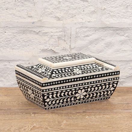 Rajata Bone Inlay Box by John Robshaw