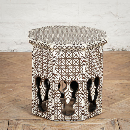 Chandni Bone Inlay Table by John Robshaw