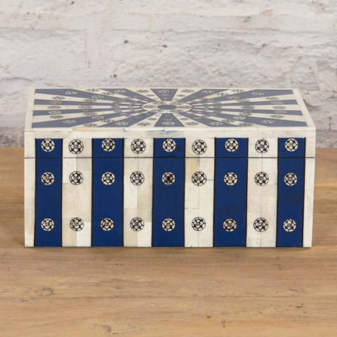 Rajni Indigo Bone Inlay Box