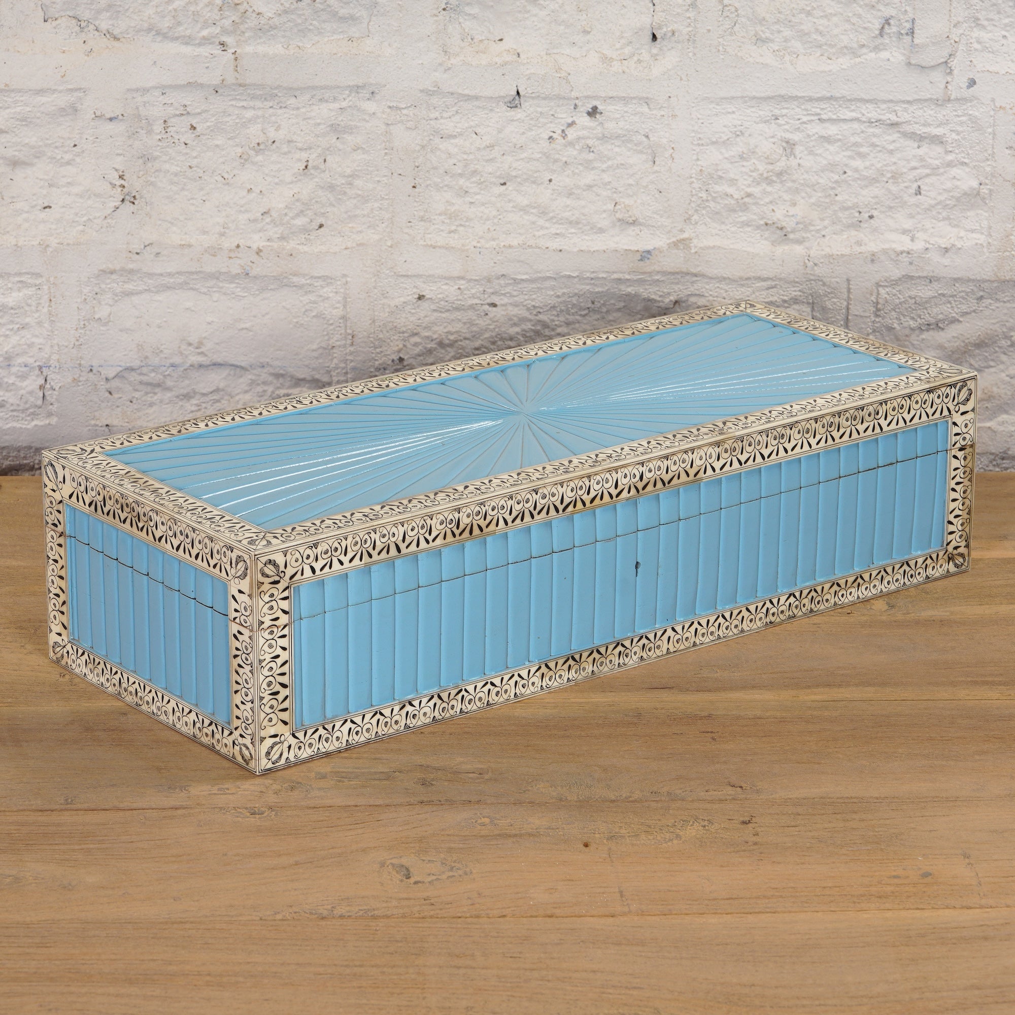 Mani Sky Bone Inlay Box