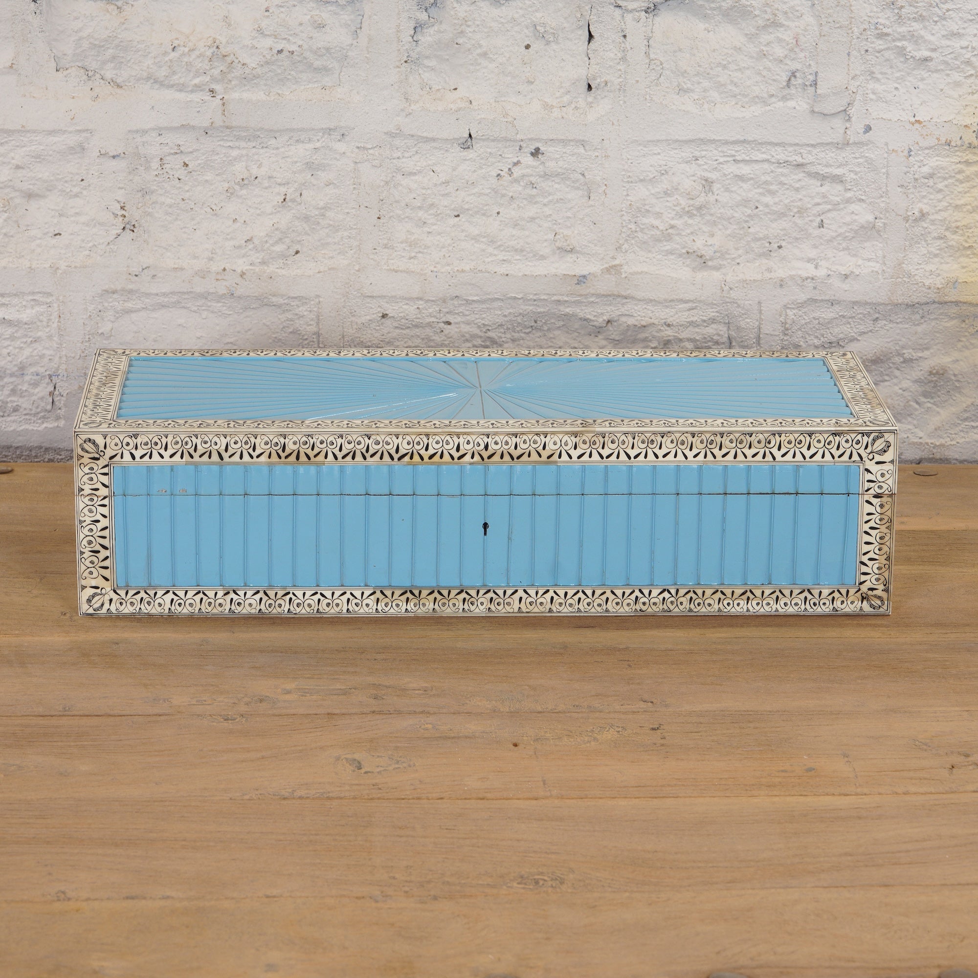 Mani Sky Bone Inlay Box