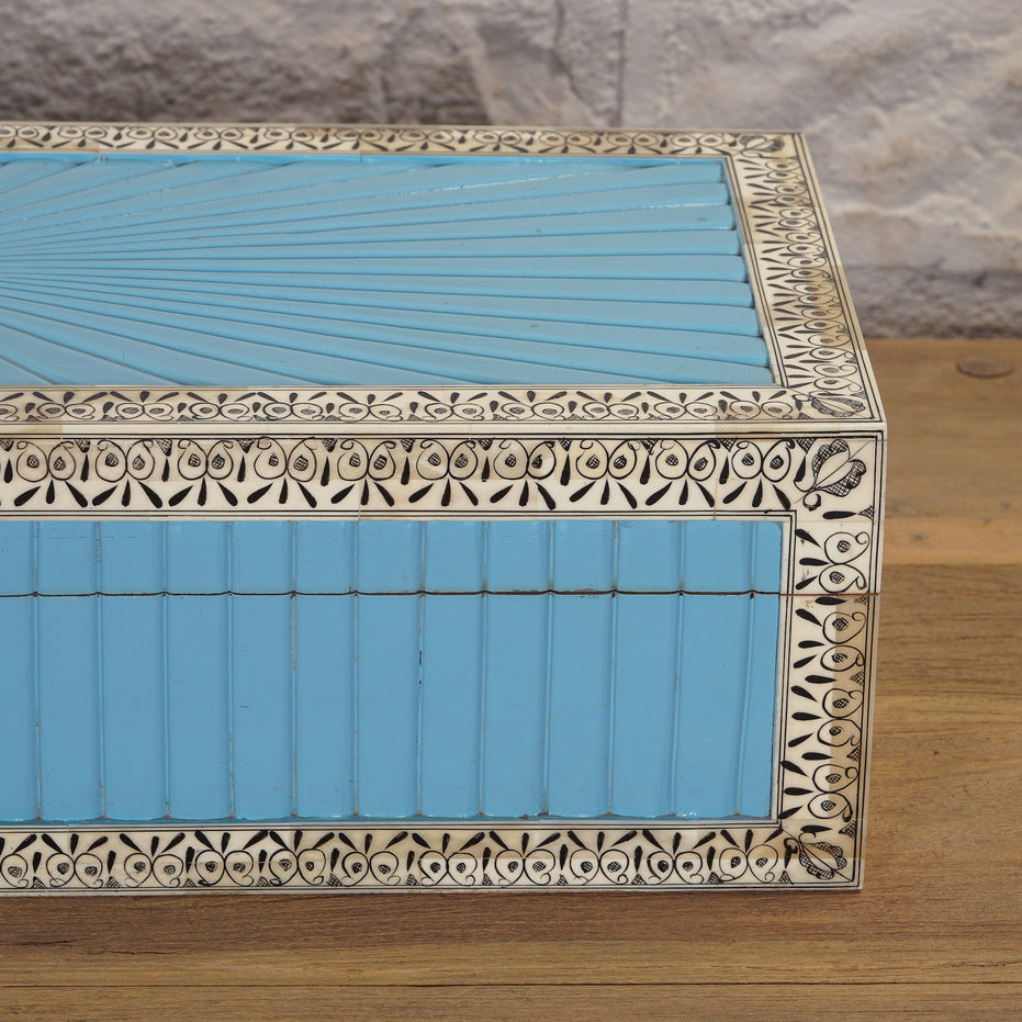 Mani Sky Bone Inlay Box