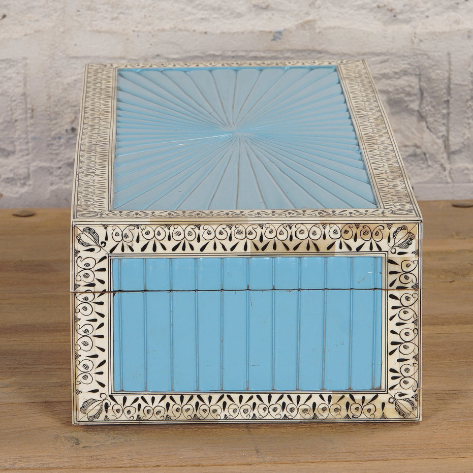 Mani Sky Bone Inlay Box