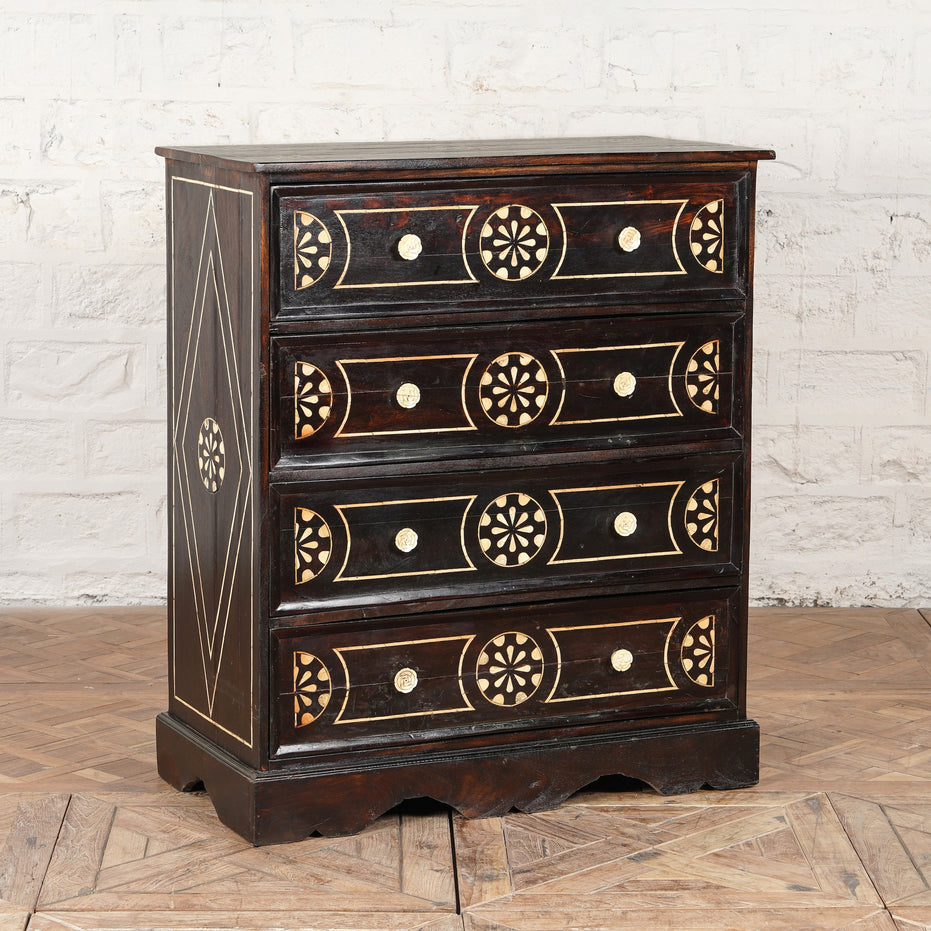 Kabir Bone Inlay Sideboard