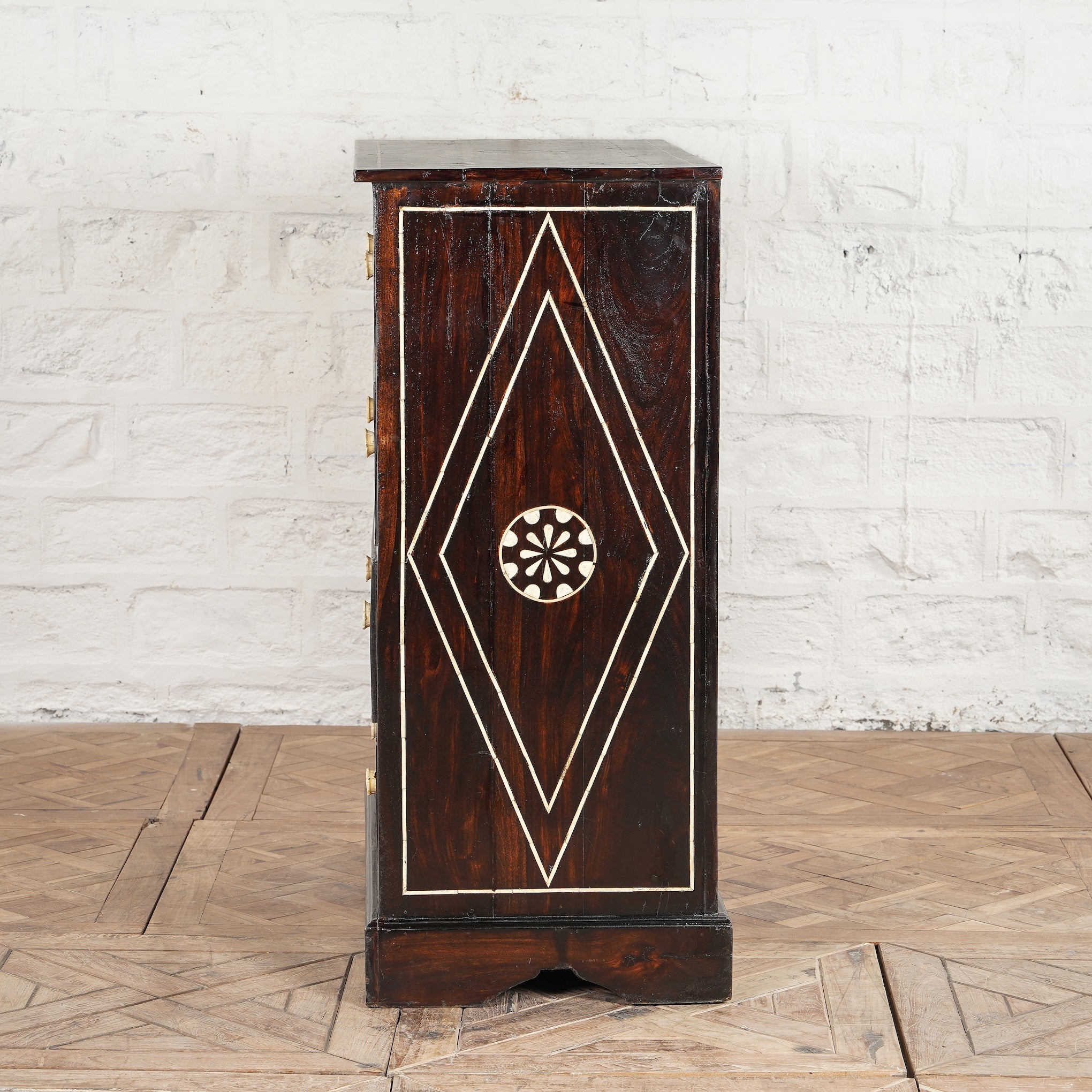 Kabir Bone Inlay Sideboard