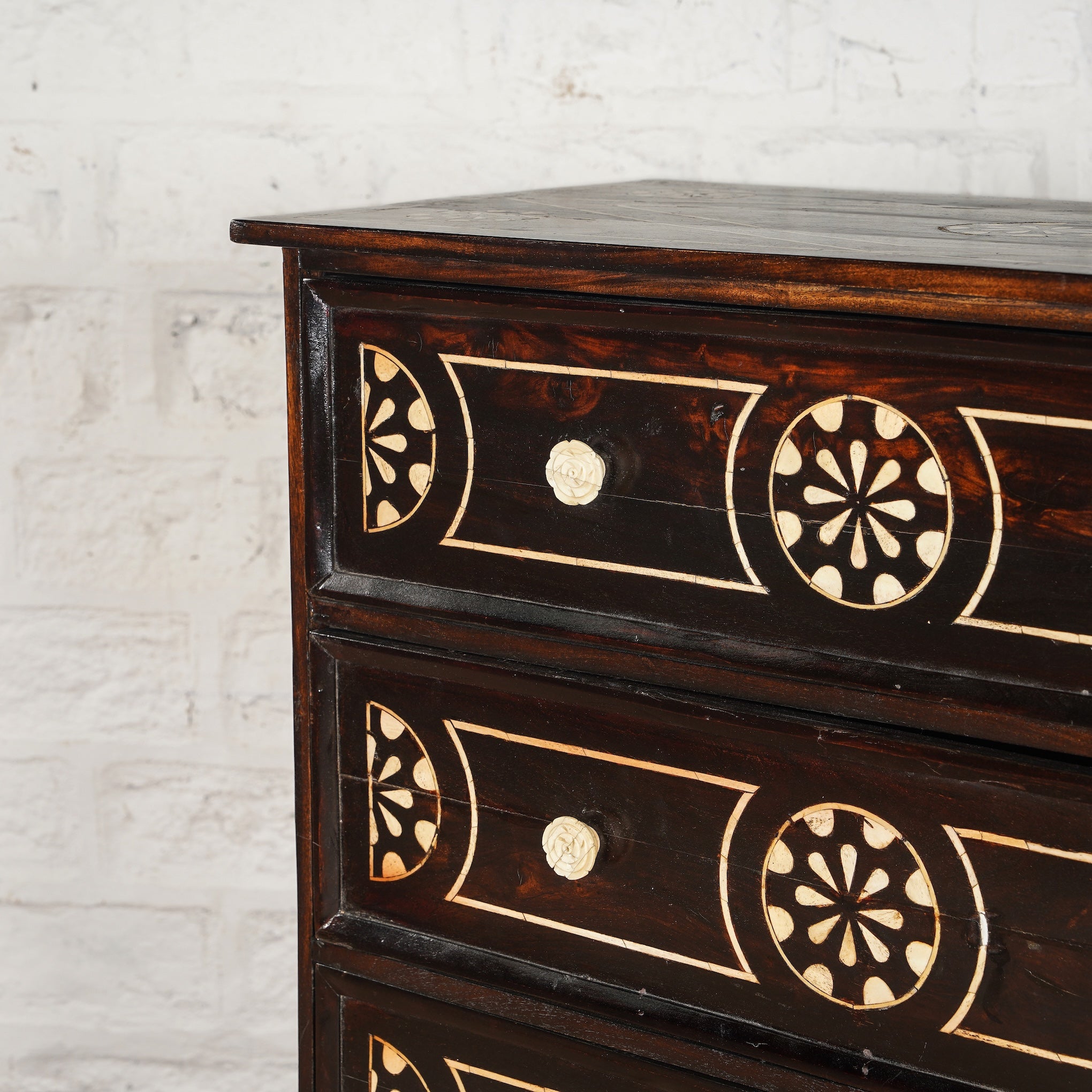Kabir Bone Inlay Sideboard
