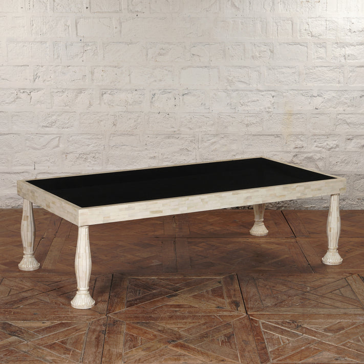 Reva Bone Inlay Coffee Table by John Robshaw