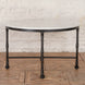 Neel Marble and Iron Table