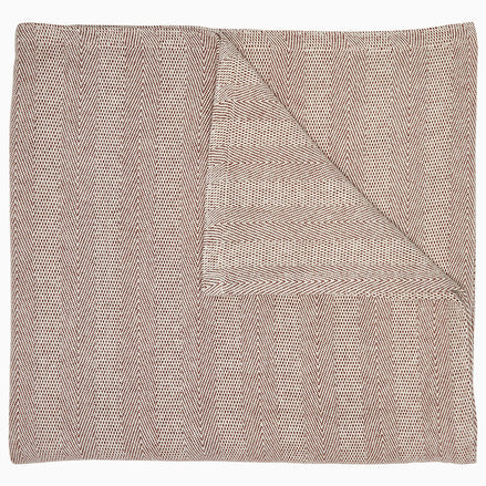 Lavanya Coffee Blanket by John Robshaw