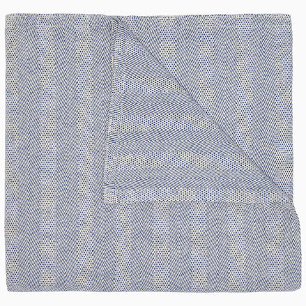 Lavanya Indigo Blanket by John Robshaw