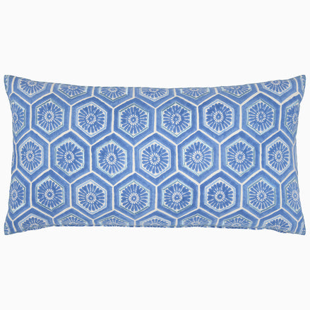 Ravi Azure Bolster by John Robshaw