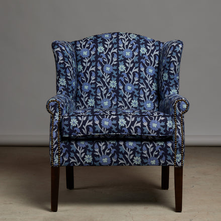 Ashi Azure Woodruff Chair by John Robshaw