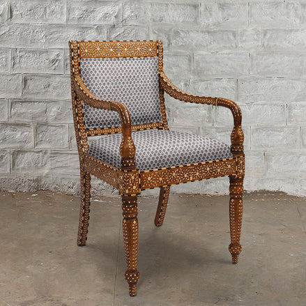 Bone Inlay Office Chair by John Robshaw