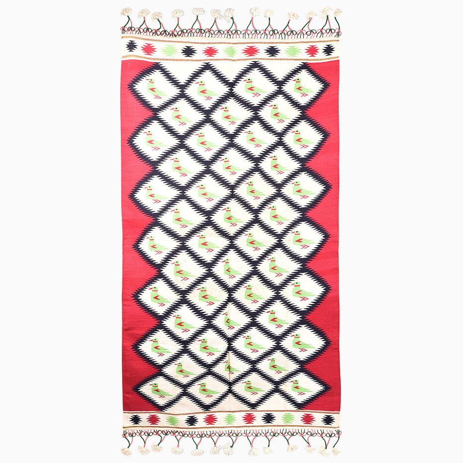 Parakeet Mosaic Rug
