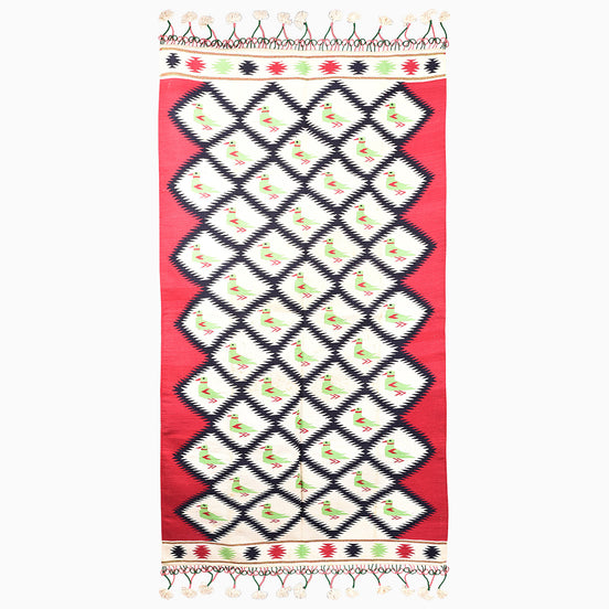 Parakeet Mosaic Rug