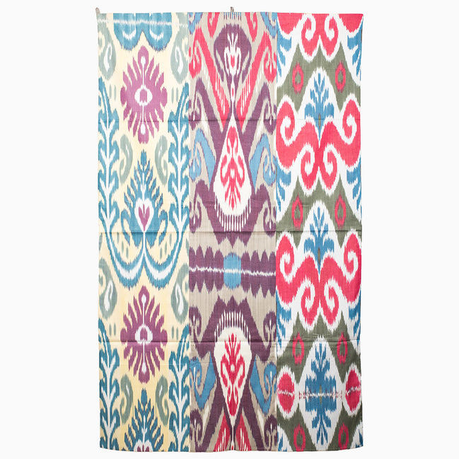 Tashkent Spring Day Large Ikat Tapestry