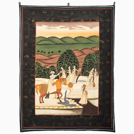 Off On The Plains Tapestry by John Robshaw