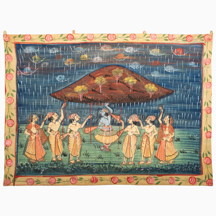 Dancing In The Rain Tapestry by John Robshaw