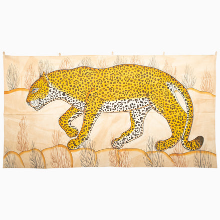 Leopard Left Tapestry by John Robshaw
