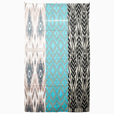 Tashkent Winter Day Large Ikat Tapestry by John Robshaw