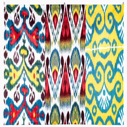 Larking About Together Medium Ikat Tapestry by John Robshaw