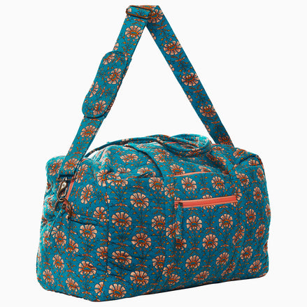 Jeeva Teal Duffle Bag by John Robshaw