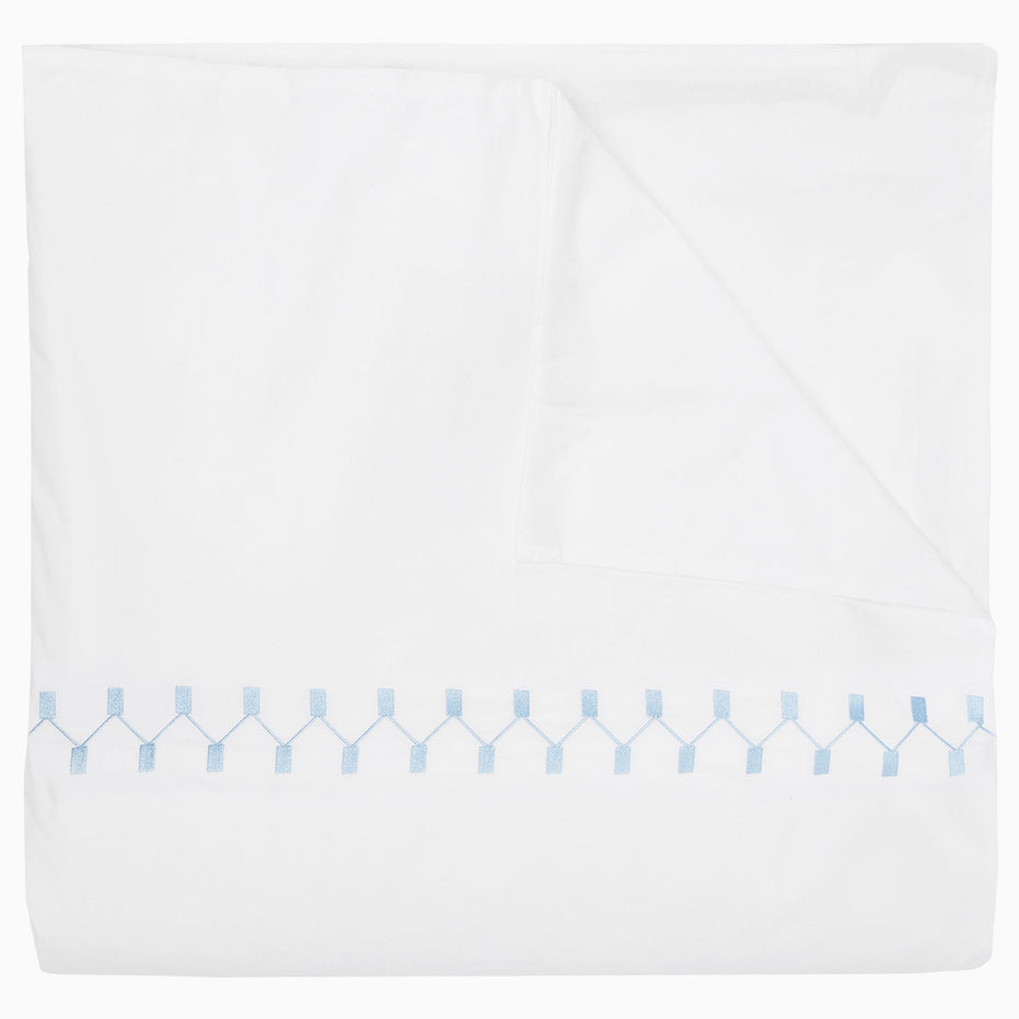 Anketi Light Indigo Border Duvet