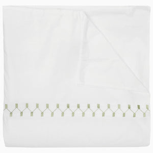 Anketi Sage Border Organic Duvet by John Robshaw