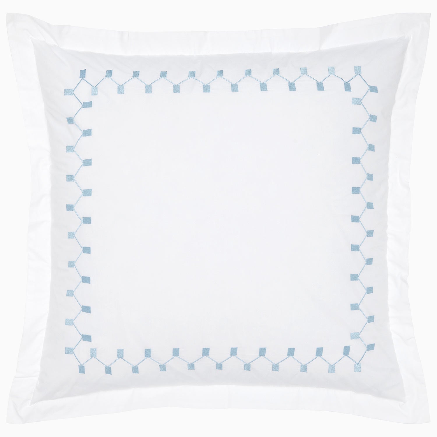 Anketi Light Indigo Border Sham