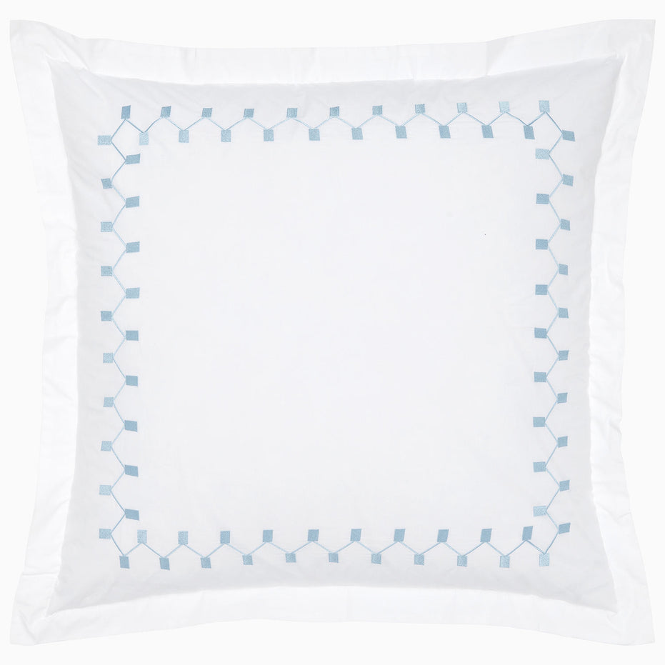 Anketi Light Indigo Border Sham
