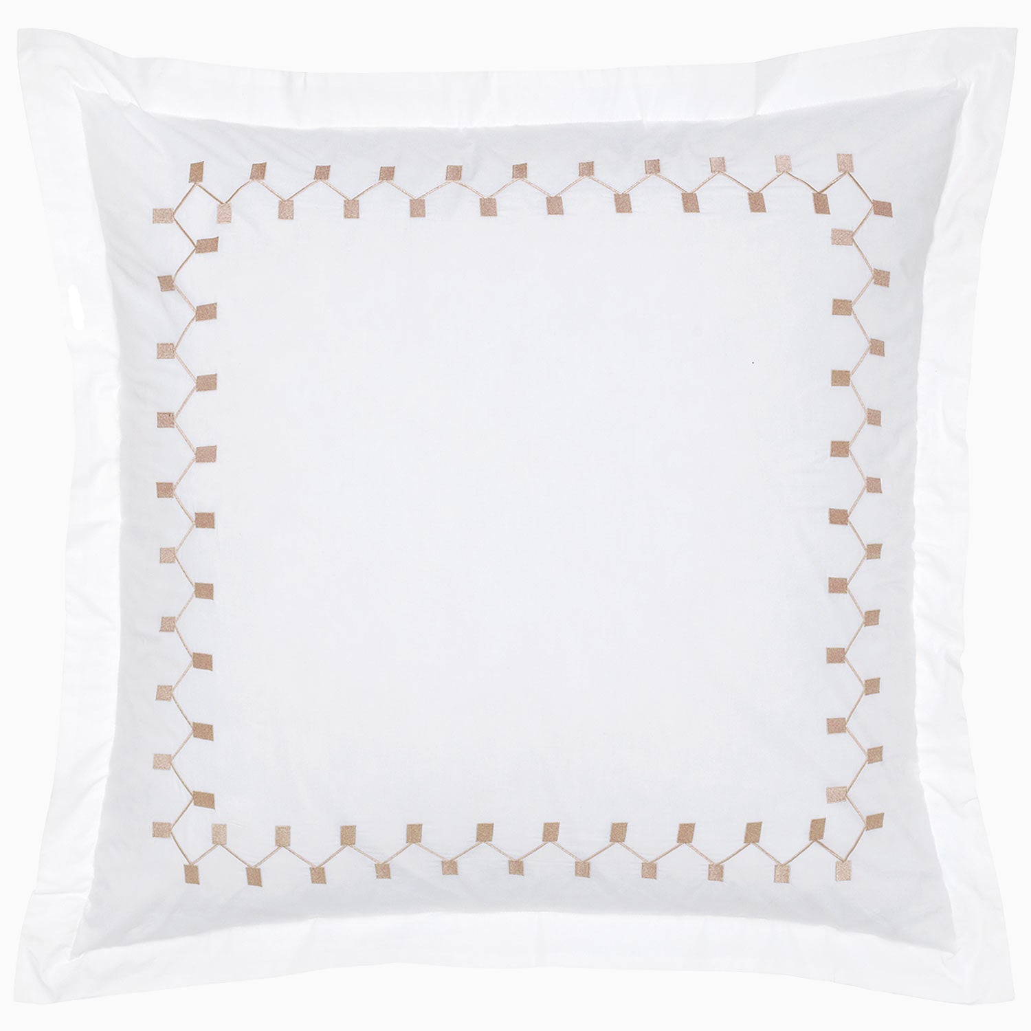 Anketi Natural Border Organic Sham by John Robshaw