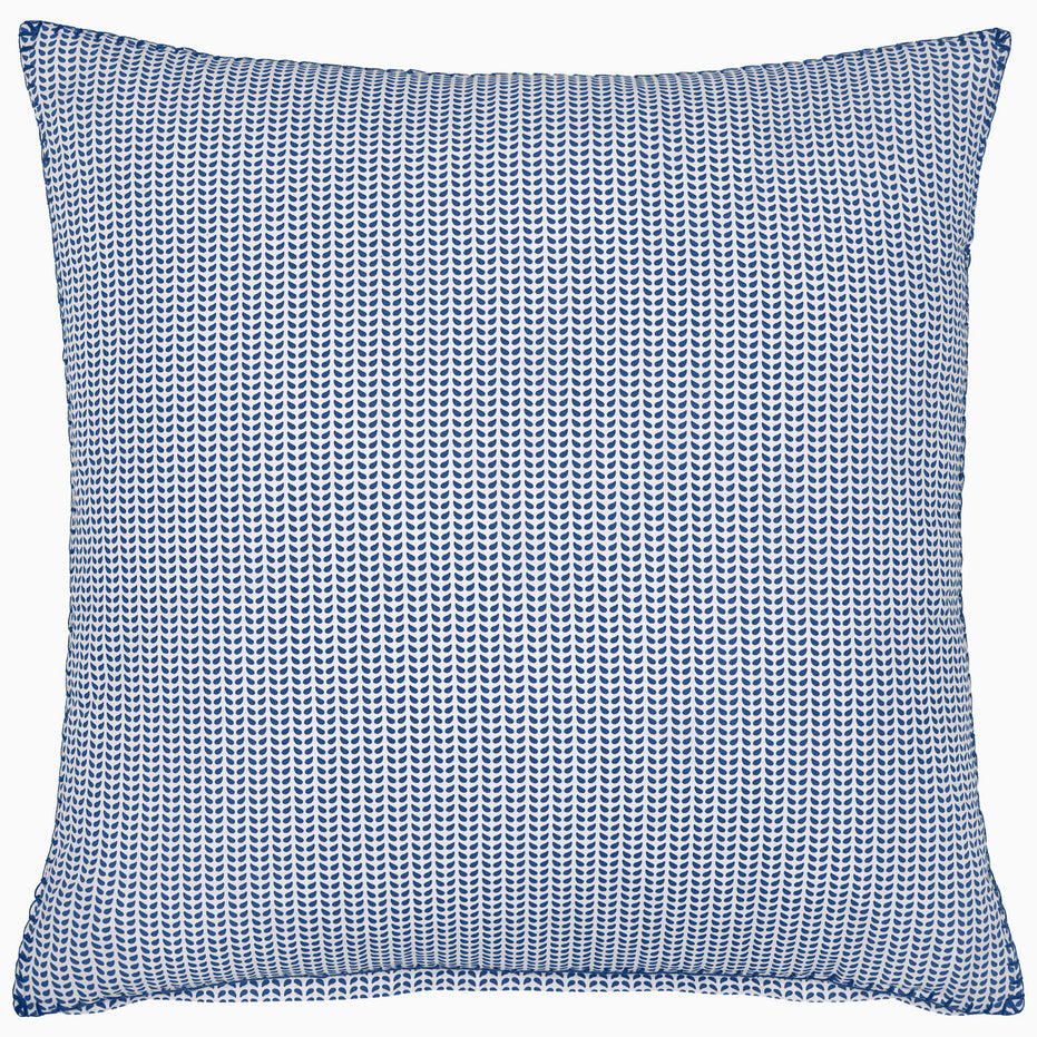 Cinde Navy Organic Sham by John Robshaw